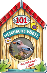 Tr&ouml;tsch Buch in Hausform 101 Heimische V&ouml;gel von A bis Z, die du kennen solltest - 