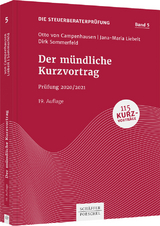 Der mündliche Kurzvortrag - Campenhausen, Otto von; Liebelt, Jana-Maria; Sommerfeld, Dirk