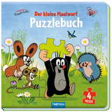 Tr&ouml;tsch Der kleine Maulwurf Puzzlebuch mit 4 Puzzle Maulwurf - 