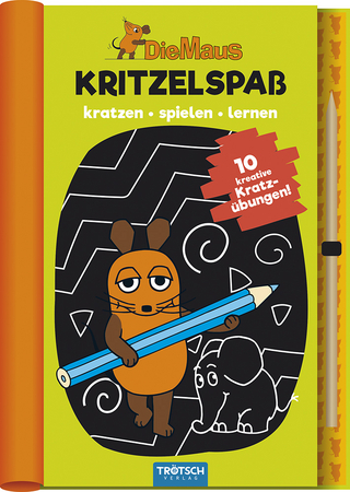 Trötsch Die Maus Kritzelspaß Kratzbuch