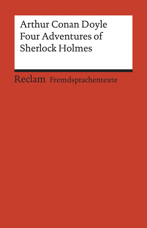 Four Adventures of Sherlock Holmes -  Arthur Conan Doyle