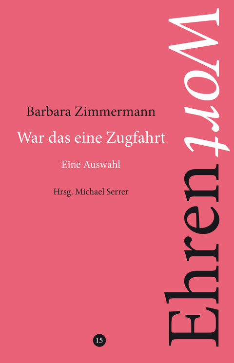 War das eine Zugfahrt - Barbara Zimmermann