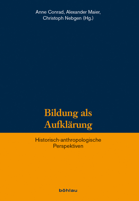 Bildung als Aufkl&auml;rung - 