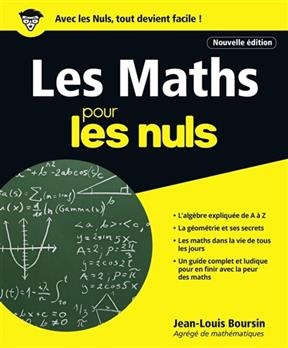Les maths pour les nuls - Jean-Louis Boursin
