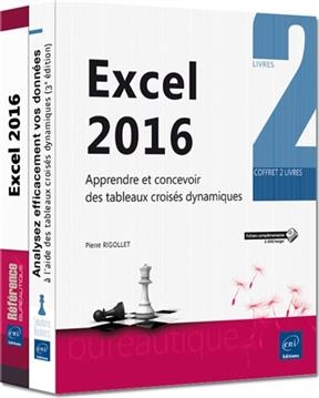 Excel 2016 : apprendre et concevoir des tableaux croisés dynamiques - Pierre Rigollet