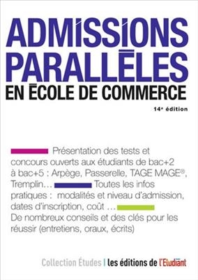 Admissions parallèles en école de commerce -  Gourdon Jessica