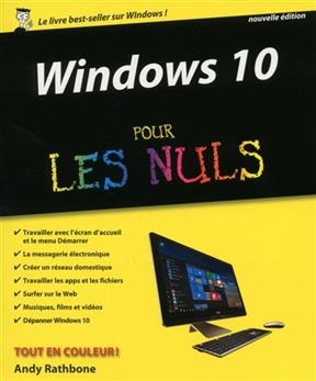 Windows 10 pour les nuls - Andy Rathbone