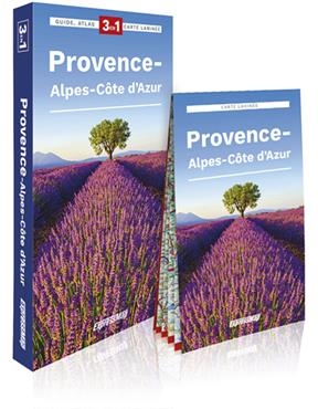 Provence-Alpes-C&ocirc;te d'Azur explore guide + atlas + map