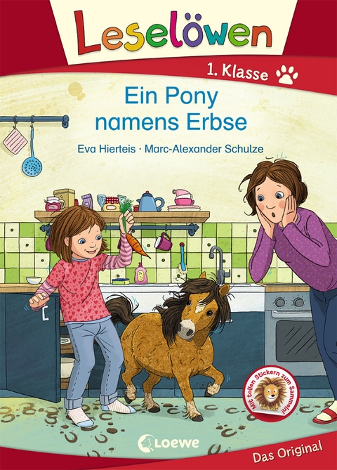 Lesel&ouml;wen 1. Klasse - Ein Pony namens Erbse - Eva Hierteis