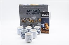 Mes cafés gourmands : coffret bleu