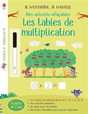 Les tables de mutliplication : mes activit&eacute;s effa&ccedil;ables - Holly Bathie, Maddie Frost