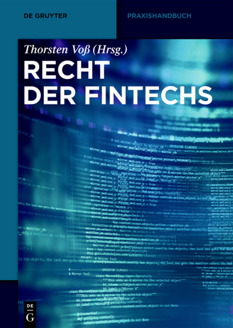 Recht der FinTechs - 