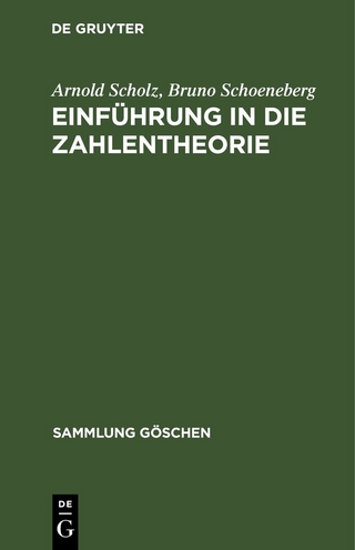 Einführung in die Zahlentheorie