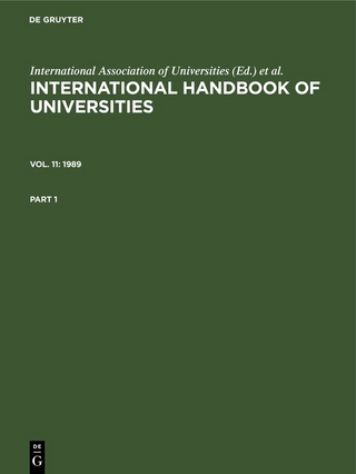 International Handbook of Universities / 1989