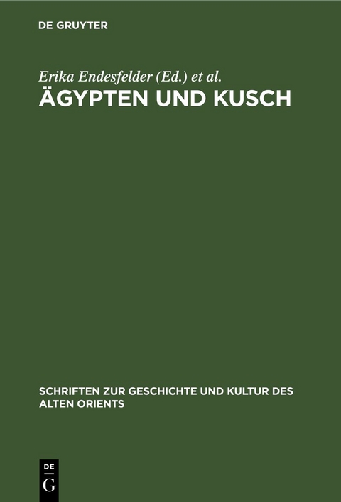 &Auml;gypten und Kusch - 