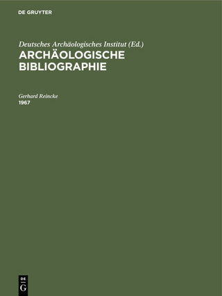 Archäologische Bibliographie / 1967