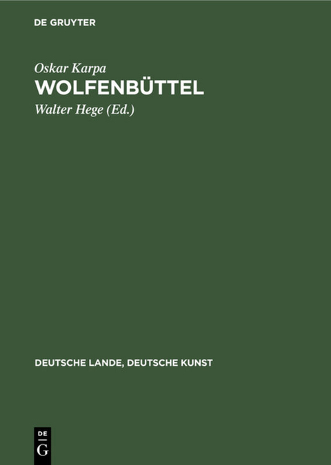 Wolfenb&uuml;ttel - Oskar Karpa