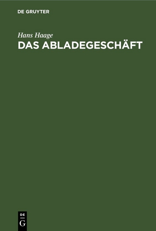 Das Abladegeschäft