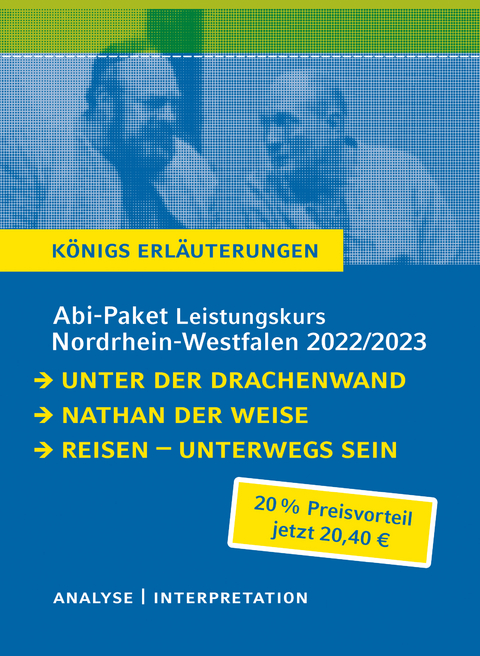 Abitur Nordrhein-Westfalen 2023 Leistungskurs - Paket - Arno Geiger, Gotthold Ephraim Lessing, R&uuml;diger Bernhardt