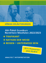 Abitur Deutsch NRW 2022 GK - Königs Erläuterungen - Paket - Lessing, Gotthold Ephraim; Seethaler, Robert; Bernhardt, Rüdiger