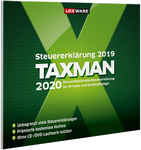 TAXMAN 2020, DVD-ROM