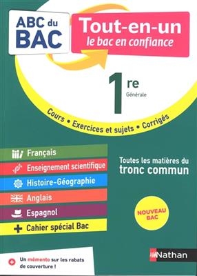 Tout-en-un 1re g&eacute;n&eacute;rale : r&eacute;forme du lyc&eacute;e