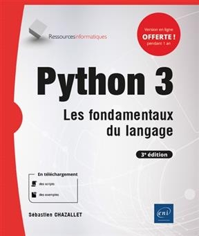 Python 3 : les fondamentaux du langage - Sébastien 0hazallet