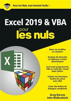 Excel 2019 & VBA pour les nuls - Greg Harvey, John Walkenbach