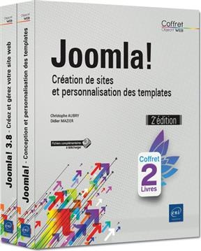 Joomla ! : création de sites et personnalisation des templates : coffret 2 livres - Christophe Aubry, Didier Mazier