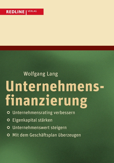 Unternehmensfinanzierung -  Uwe Lang