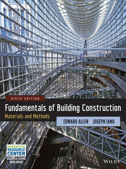 Fundamentals of Building Construction -  Edward Allen,  Joseph Iano