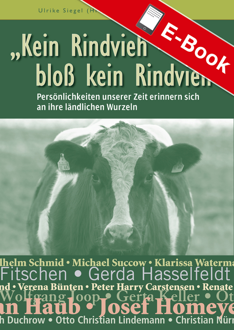 Kein Rindvieh - bloß kein Rindvieh - 
