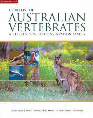 CSIRO List of Australian Vertebrates -  R Terry R.T. Chesser,  Mark M. Clayton,  Ian J. Mason,  Alice A. Wells,  John C. Wombey