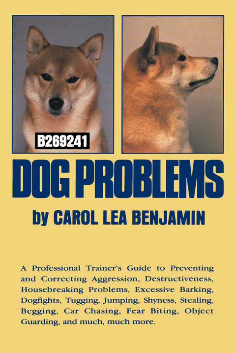Dog Problems - Carol Lea Benjamin