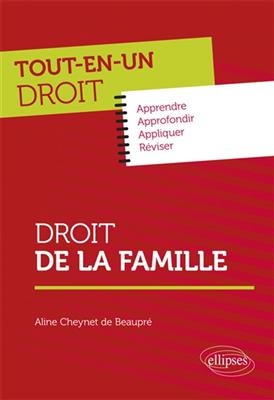 Droit de la famille - Aline Cheynet de Beaupr&eacute;