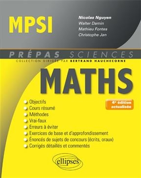 Maths MPSI