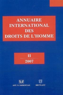 ANNUAIRE INTERNATIONAL DES DROITS DE L' -  COLLECTIF VOL 2
