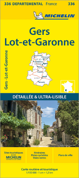 Gers Lot-et-Garonne - Michelin Local Map 336 - Michelin