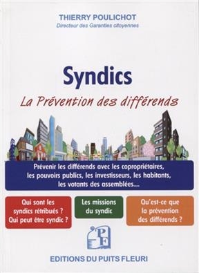 SYNDICS LA PREVENTION DES DIFFERENDS