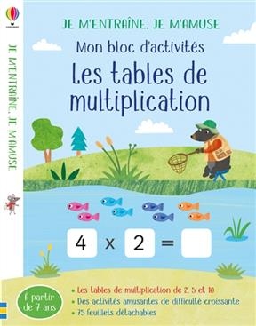 Les tables de multiplication : mon bloc d'activit&eacute;s - Rosamund Smith