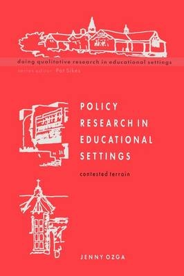 Policy Research in Educational Settings -  Jenny Ozga