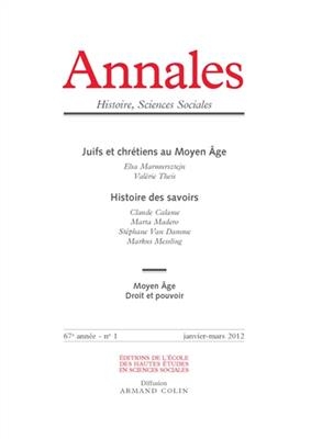 Annales, n&deg; 1 (2012)