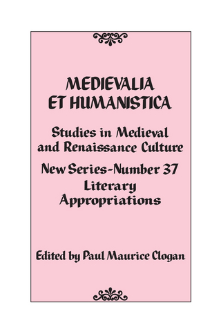 Medievalia et Humanistica, No. 37