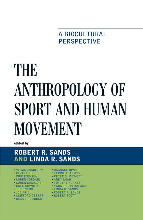 Anthropology of Sport and Human Movement - 