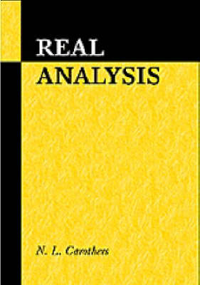 Real Analysis -  N. L. Carothers