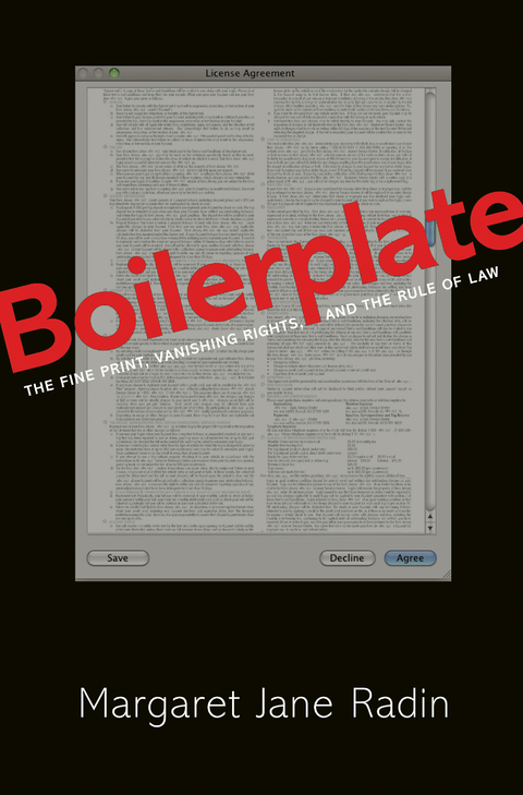 Boilerplate - Margaret Jane Radin