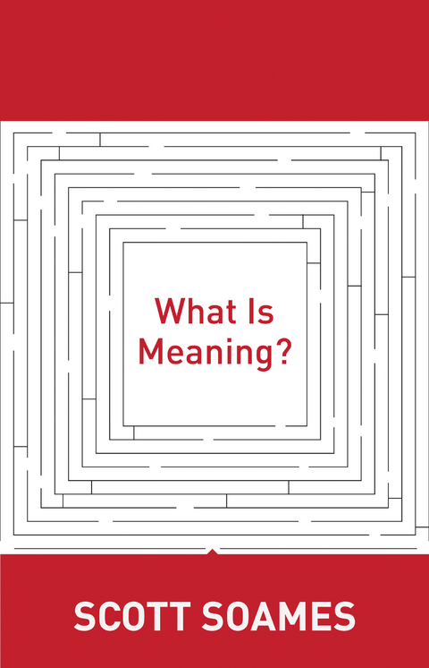 What Is Meaning? - Scott Soames