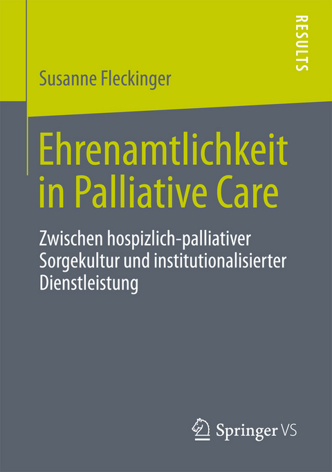 Ehrenamtlichkeit in Palliative Care - Susanne Fleckinger MA