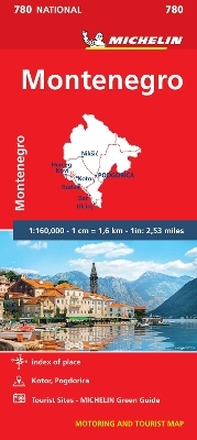 Montenegro - Michelin National Map 780