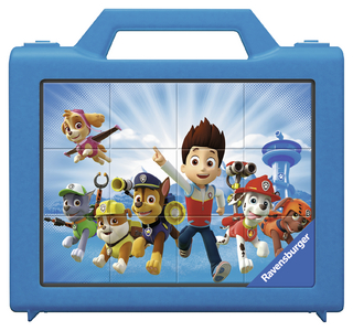 Ravensburger Kinderpuzzle - 07424 Paw Patrol - Würfelpuzzle mit 6 Teilen, Puzzle für Kinder ab 4 Jahren